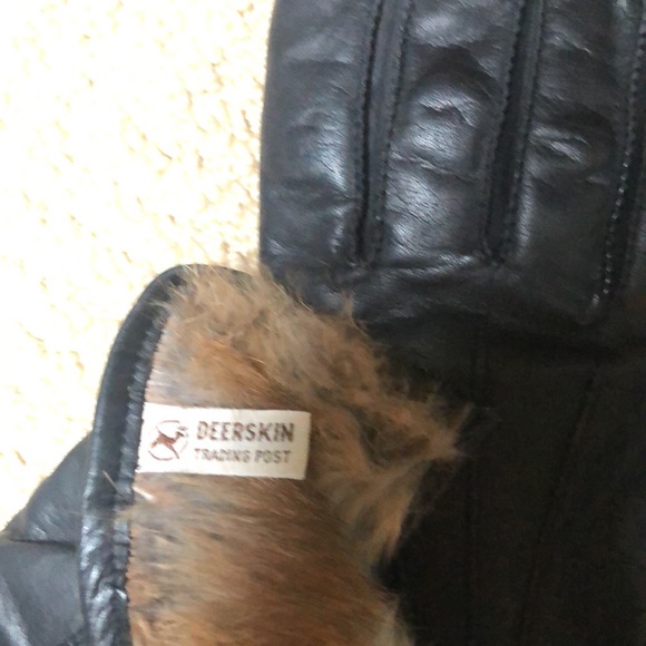 Black Deerskin gloves - Picture 6 of 8